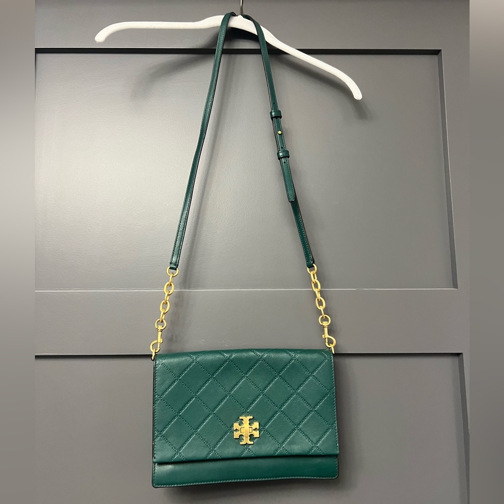 Tory Burch Georgia Cross-Body in Green